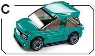 Produktbild von Pullback Elektro-Auto türkis