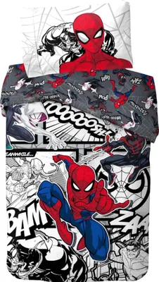 Produktbild von Spider-Man - Villains Bettwäsche, wendbar TC270 (Einzelbett) (Bunt)