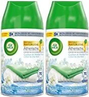 Produktbild von Air Wick Freshmatic Max Nachfüller 2x Baumwolle & Weißer Flieder 250ml
