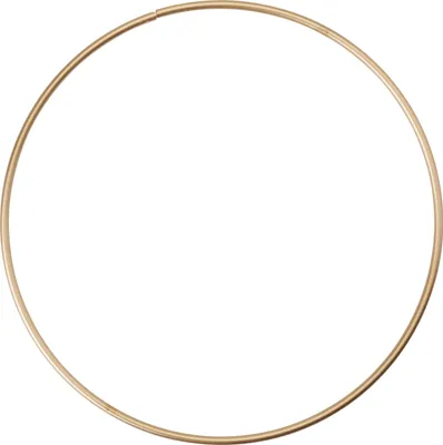 Produktbild von Metallring "Kreis", Goldfarben Ø 15 cm