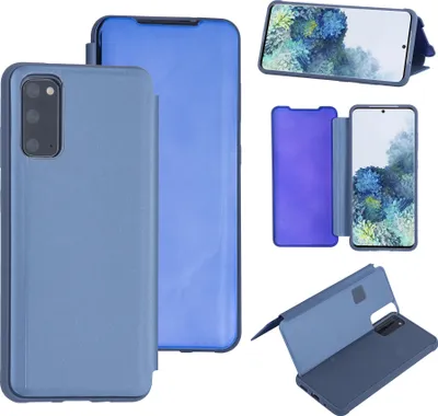 Produktbild von Uniq accessory Samsung Galaxy S20 Light Blue Book type case - Hard plastic