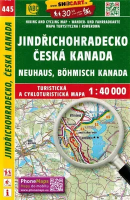 Produktbild von Wanderkarte Tschechien Jindrichohradecko, Ceska Kanada 1 : 40 000