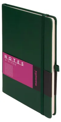 Zdjęcie produktu dla Memofix A5 notes kratka zielony