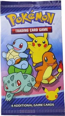 Immagine prodotto di Pokemon Booster McDonalds 2021 25° anniversario - 1 pezzo  Booster inglese