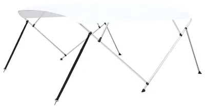 Zdjęcie produktu dla VidaXL 93140, Okładka, Łódź, Biały, Monochromatyczny, Statyczne przylgnięcie, Aluminium, Tkanina