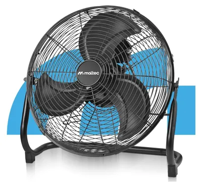 Produktbild von Bodenventilator Standventilator Luftzirkulatoren MalTec W-OC150WT Schwarz Windmaschine leise 45cm hoher Luftdurchsatz für Schlafzimmer Büro
