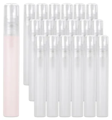 Zdjęcie produktu dla Atomizery do perfum, wielokrotnego napełniania, pojemność 10 ml, mrożone, zestaw 60 sztuk