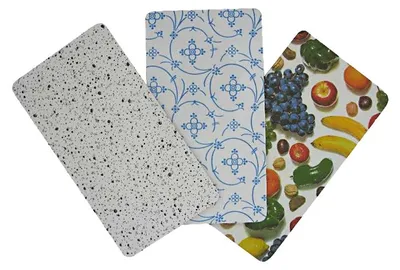 Produktbild von Essbrettchen 22x12 cm EUROHOME® – aus Resopal, 22x0,3x12cm – für einen perfekten Start in den Tag