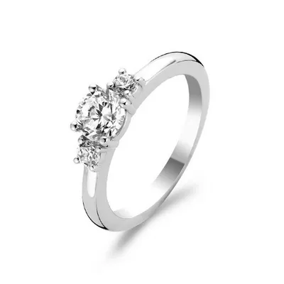 Immagine prodotto di Anelli da dito Anello Trilogy TI SENTO MILANO Collezione Argento 12 - donna