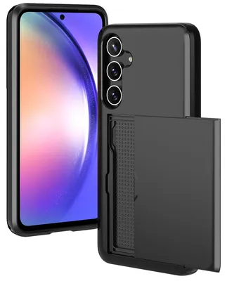 Imagen del producto de Funda Trasera con Ranura para Tarjetas para Samsung Galaxy A55 -