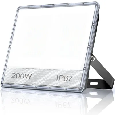 LED-Außenstrahler 200W 2-in-1 20.000 Lumen kaltweiß IP67