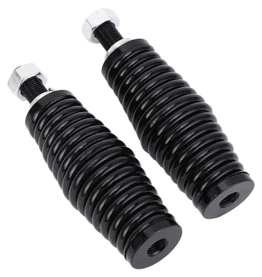 Image de 2 supports de fixation pour antenne robustes, avec vis M12, ressort de 5 mm, étanches et résistants aux chocs, pour antenne flexible LED, adaptés aux véhicules tout-terrain, UTV et ATV
