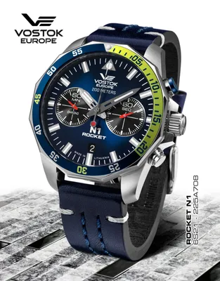 Produktbild von Vostok Europe 6S21-225A708 blaue Uhr