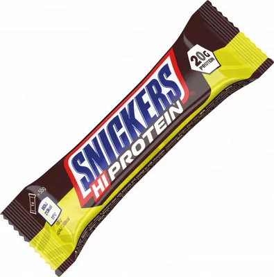 Obrázok produktu pre Mars Snickers HiProtein Bar 55 g Snickers / Protenov tyinky, cookies a brownies / Obben Snickers tyinka s vysokm obsahom protenov