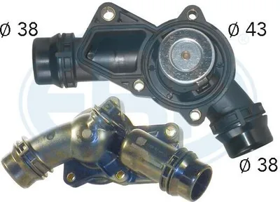 Produktbild von ERA Thermostat Kühlmittel 97°C für BMW 3 Limousine (E46) 5 Limousine (E60) 5 Touring (E61) 5 Limousine (E39) 3 Touring (E46)