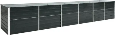 Produktbild von vidaXL Garten-Hochbeet Verzinkter Stahl 480x80x77 cm Anthrazit