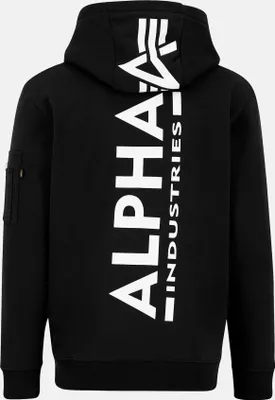Obrázek produktu pro Pánská mikina Alpha Industries Back Print Hoody Black - L