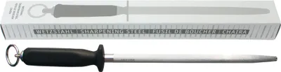 Produktbild von Dönges Wetzstahl, Länge 12 ", mit PVC-Heft (Schleifstein Wetzstein Schleifstab)