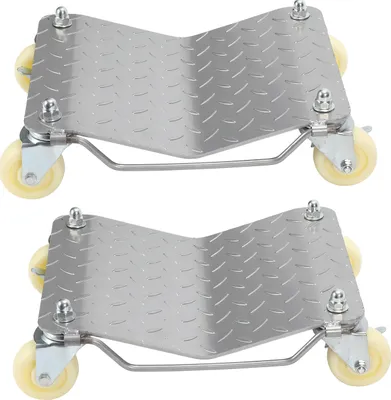 Produktbild von Bettizia 2pcs Rangierhilfe,Rangierhilfe Wagenheber Reifenwechsel, 500 kg Rad Rangierheber Reifenwechsel Wagenheber, Rad Rangierheber Reifenwechsel Reifenrad Autowerk Rangierhilfe Auto
