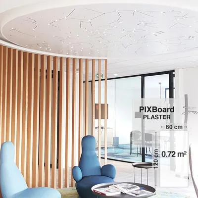 Produktbild von Bausatz Pixlum PLASTER LED Sternenhimmel (60 cm x 120 cm) mit 30 PixLEDs - Warmweiß