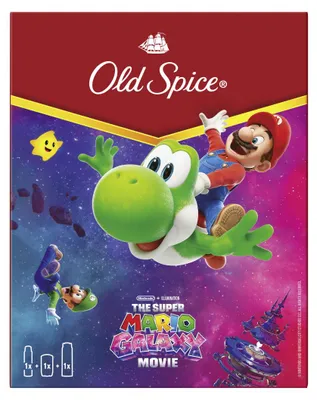 Zdjęcie produktu dla Zestaw prezentowy Old Spice Super Mario: dezodorant w sprayu i żel pod prysznic Wolfthorn