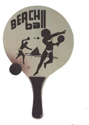 Produktbild von Strandball-Set Natur