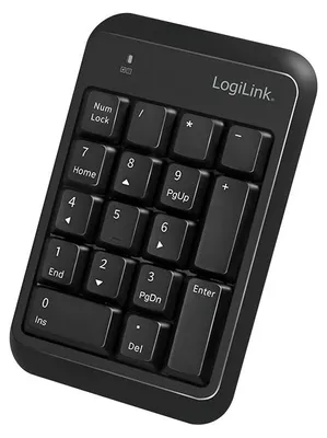 Produktbild von LogiLink Tastenfeld - kabellos - Bluetooth 5.1