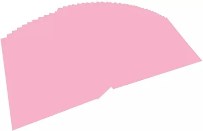 Produktbild von folia Tonpapier DIN A4 130 g/qm rosa 100 Blatt