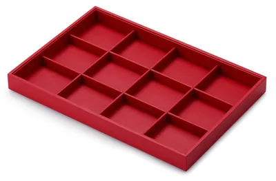 Obrázek produktu pro Solidchoice – Organizér na šperky s 12 přihrádkami, rozměry 35 x 24 x 3 cm