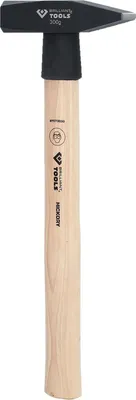 Image de BRILLIANT TOOLS Marteau de serrurier avec manche en hickory 300 g - BT073030