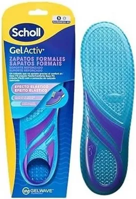 Image de Semelles pour chaussures habillées Scholl Gelactiv, taille S (35,5 - 40,5), 1 paire