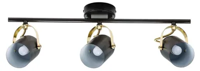 Produktbild von Nordlux Lotus Spot-Leuchte 3xE14 Schwarz/Messing 50120103