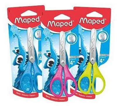 Zdjęcie produktu dla Nożyczki Maped Essentials 13 cm szkolne mix kolorów
