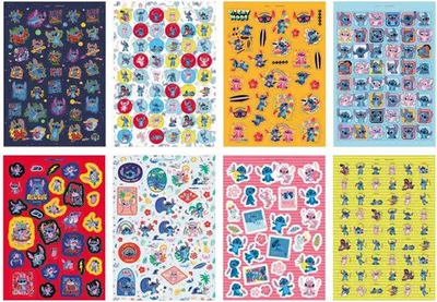 Immagine prodotto di Disney Stitch Glitter Sticker Booklet Dekorative Charakteraufkleber ab 3 Jahren