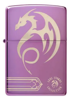 Obrázek produktu pro Zapalovač Zippo 48574 Anne Stokes Purple Metal