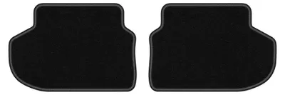 Produktbild von Velours-Fußmatten Hinten für BMW 5 F11 FL xDrive 2013-2017 (Kombi/Touring) – 2-tlg, Schwarz, passgenau – Wielganizator LUX