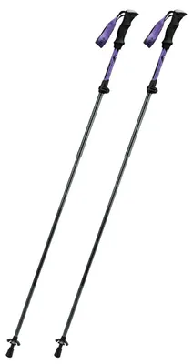 Produktbild von Qunature Nordic Walking Aluminium Trekkingstöcke 110-130 Cm - Lila