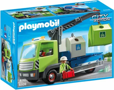 Produktbild von PLAYMOBIL TRUCK für die Abfallsammlung 6109