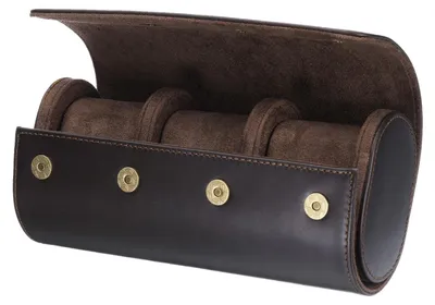 Produktbild von Omgoods – Tragbarer Uhrenetui aus Leder mit 3 Fächern