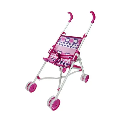 Produktbild von Puppenwägelchen Reig Blau Rosa Biegsam 25,5 x 41,5 x 55,5 cm