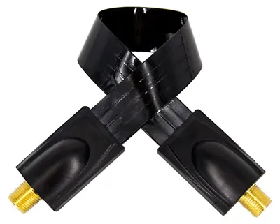 Produktbild von PremiumX Fensterdurchführung SAT Kabel für Fenster & Türen schwarz 26cm