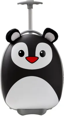 Produktbild von Kinderkoffer – Reisekoffer – Trolley – Schulreise – Leichtes Design – 36x18x28 cm – Pinguin