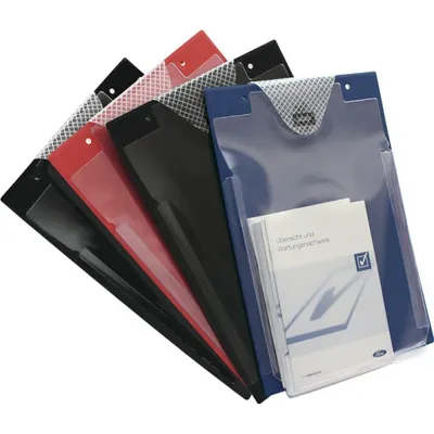 Produktbild von Eichner Auftragstaschen rot für Einstecktafel - Bürokleinmaterial