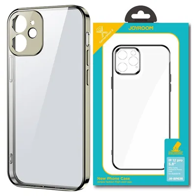 Imagen del producto de Funda protectora Joyroom para iPhone 12 Pro Max, color dorado