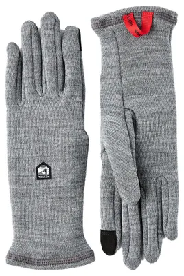 Produktbild von Gravita Merino Liner - 5 Finger 10 grau - grey