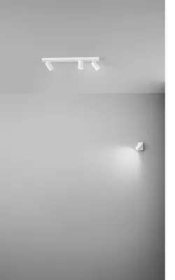 Immagine prodotto di Applique a led ODDY orientabile rotonda Bianca da 3xGu10 Perenz