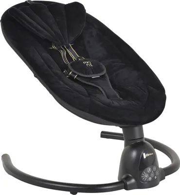 Produktbild von Moni Babywippe Clarissa elektrisch Moskitonetz Fernbedienung Musikfunktion Timer schwarz
