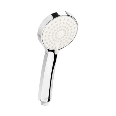 Produktbild von Design Dafni 3-Funktions-Duschhandbrause, Weiss/Chrom ? 9 Cm