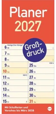 Obrázok produktu pre Plánovač s veľkým písmom 2027