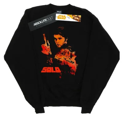 Immagine prodotto di Star Wars - Felpa "Solo" da uomo BI44441 (M) (Nero)